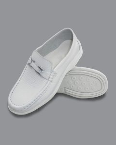 Calzado de dotación al por mayor 7 Mocasines blancos dotacion enfermeria para mujer ref 940 suela jimena